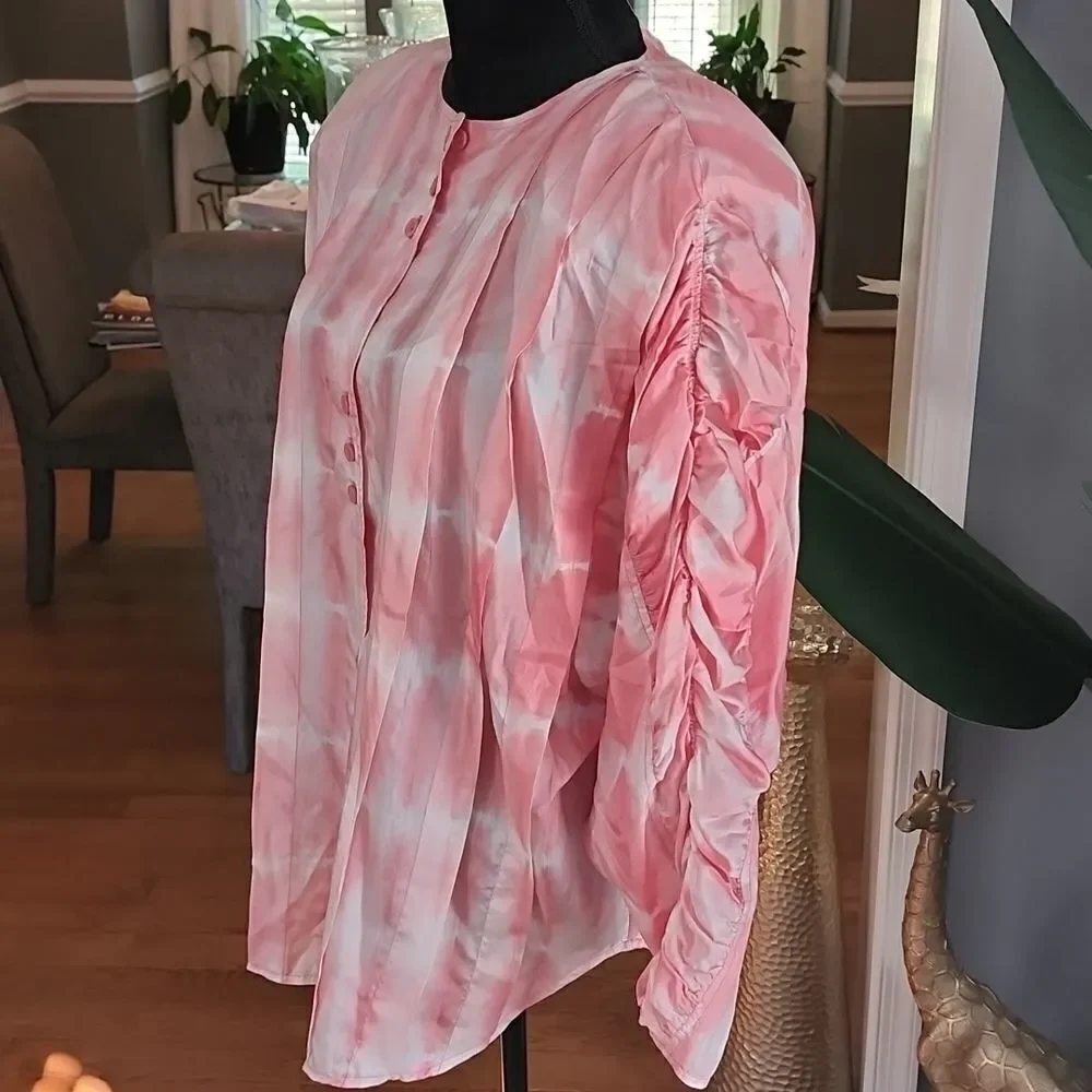 Vintage Renzo Realli silk top sz 12
